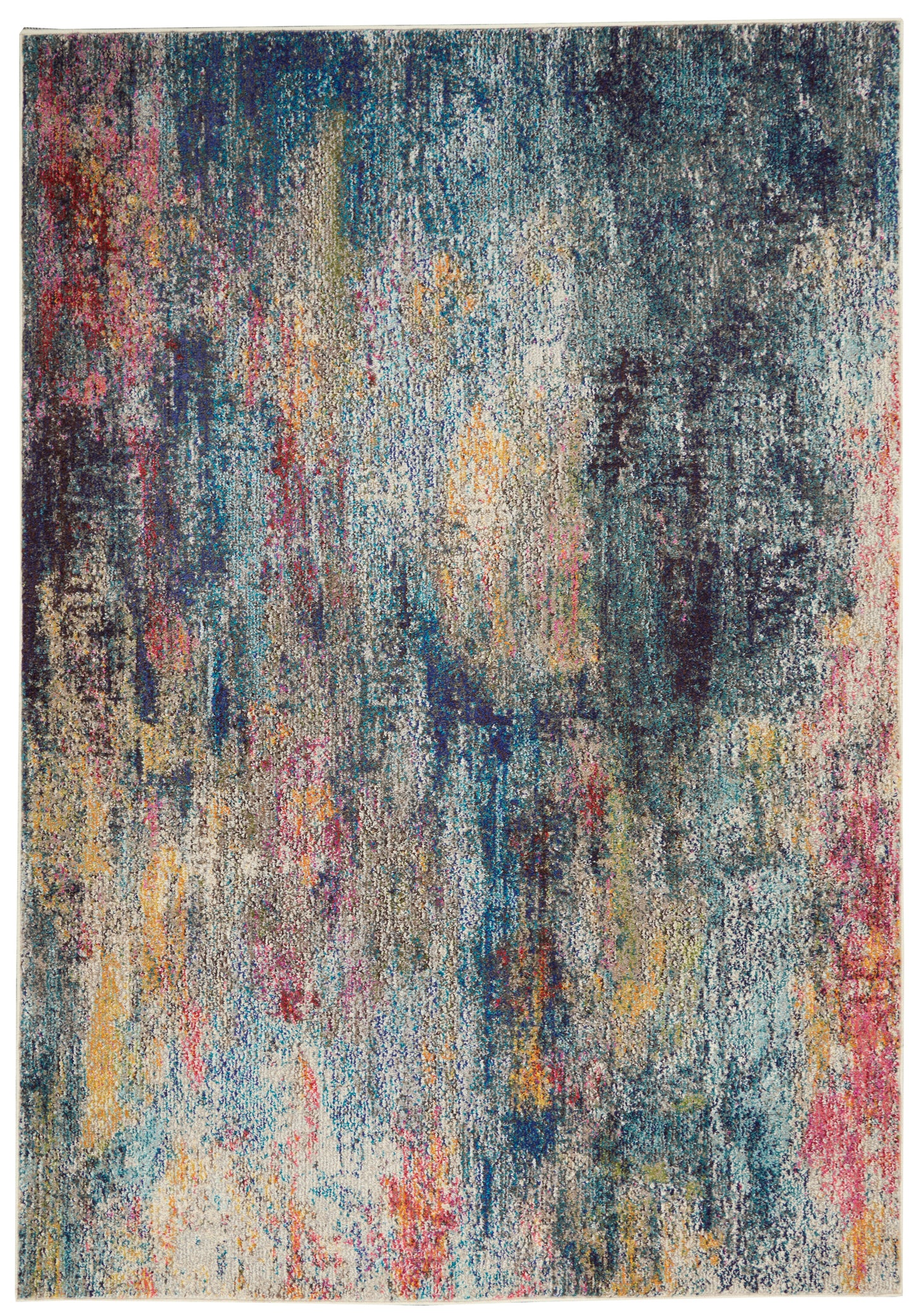 Nourison Home Celestial CES16 Multicolor Contemporary Power-loomed Rugs