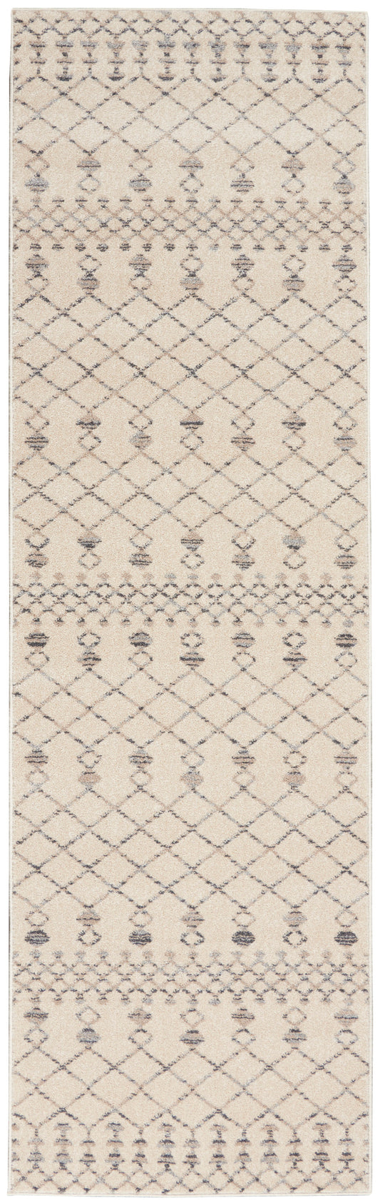 Nourison Home Palermo  Beige Grey  Contemporary