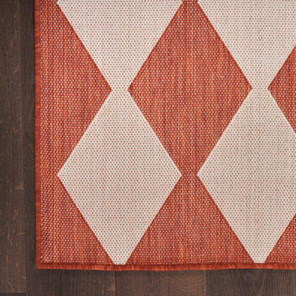 Nourison Home Positano  Terracotta  Contemporary