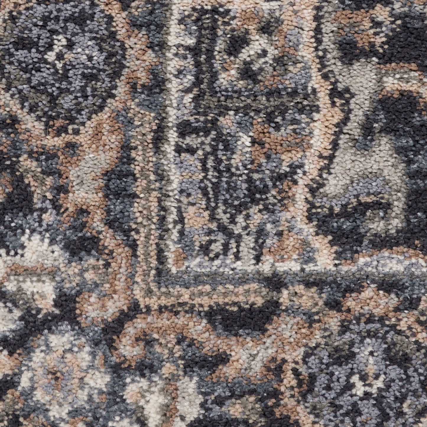 Nourison Home Moroccan Celebration  Navy  Traditional