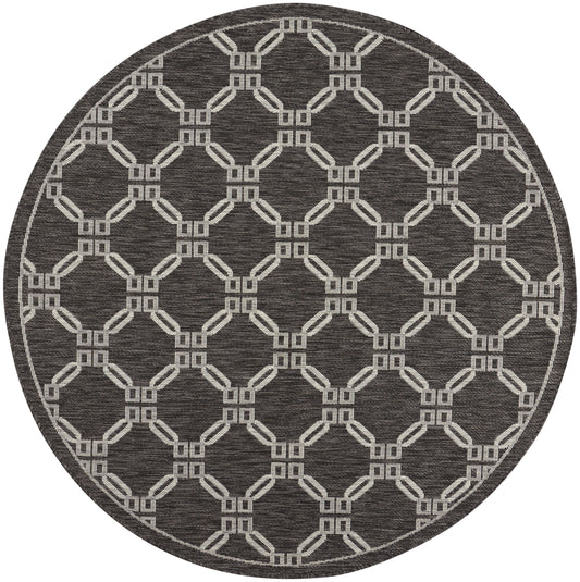 Nourison Home Country Side  Charcoal  Transitional