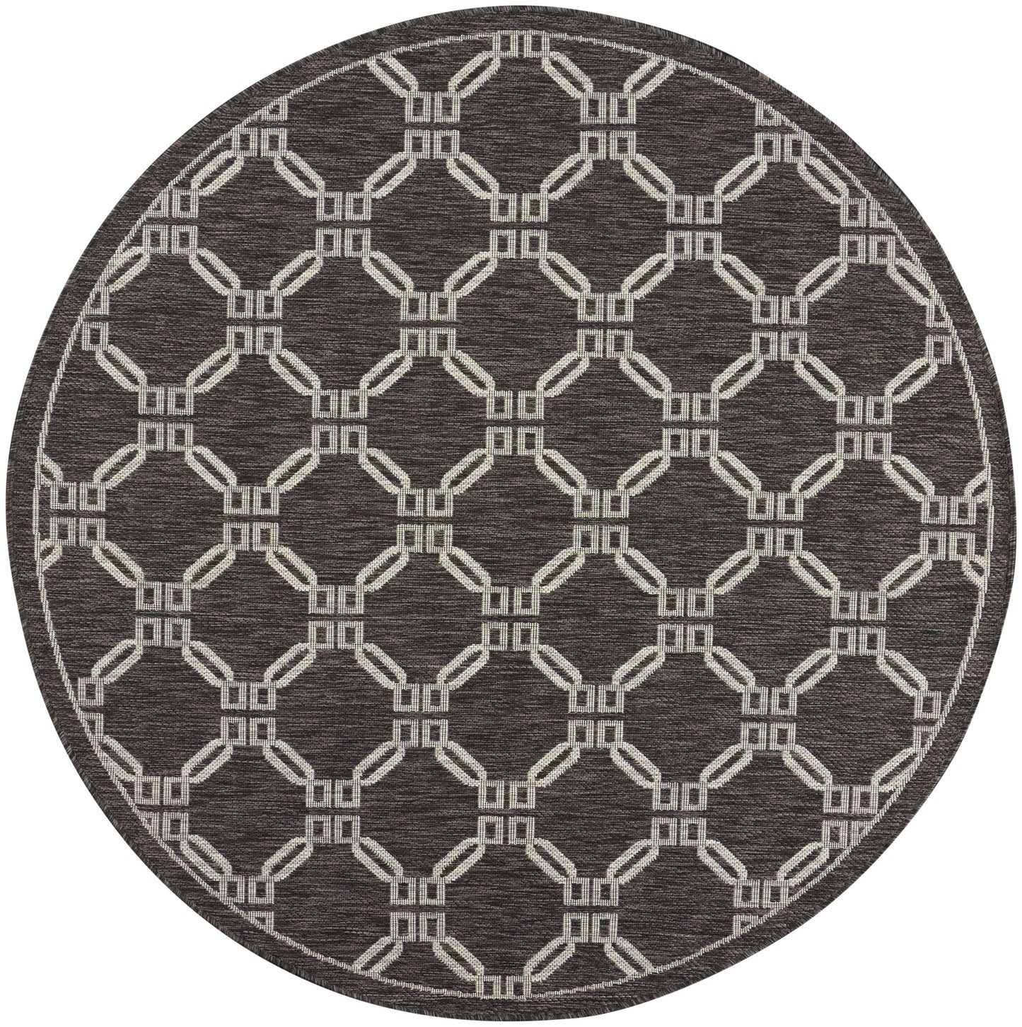 Nourison Home Country Side  Charcoal  Transitional