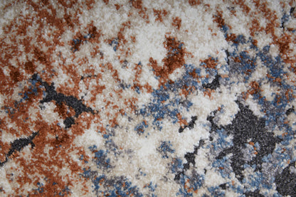 Feizy Gilmore  Ivory Multi Modern/Casual/Bohemian & Eclectic