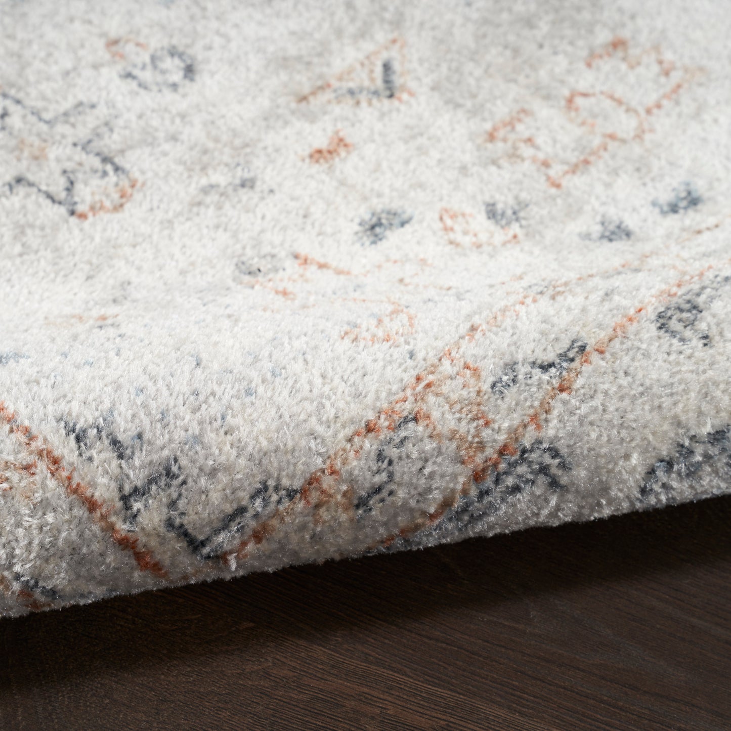 Nourison Home Astra Machine Washable  Light Blue  Traditional