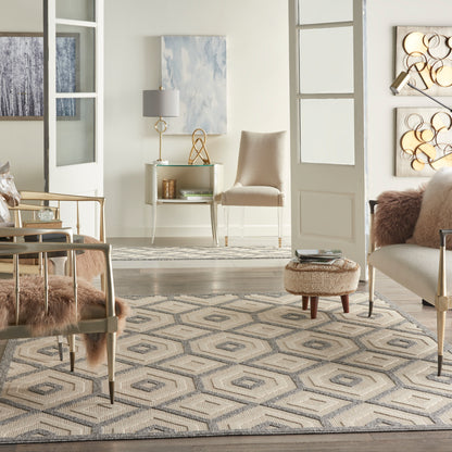 Nourison Home Cozumel  Cream  Contemporary