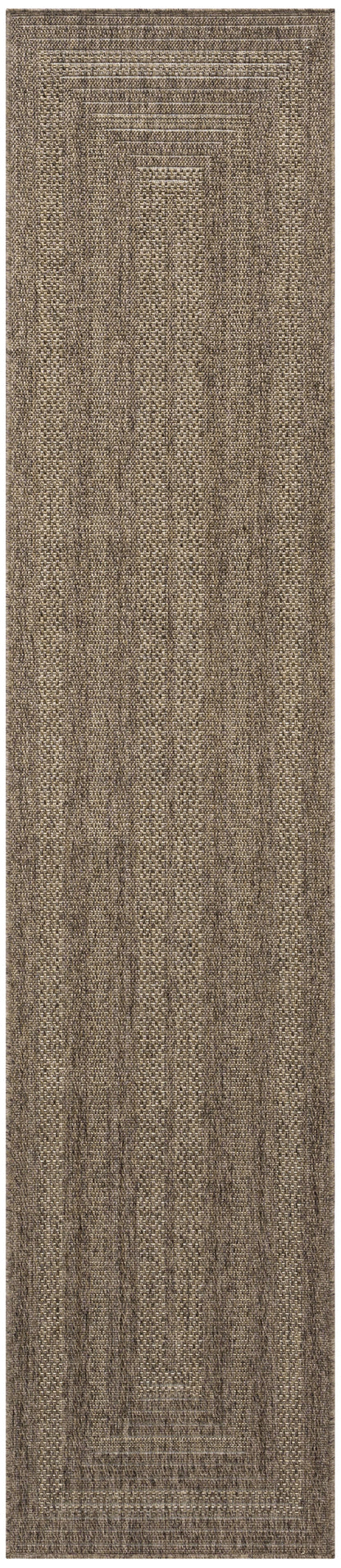 Nourison Home Tulum TLM04 Brown Contemporary Loom-woven Rug