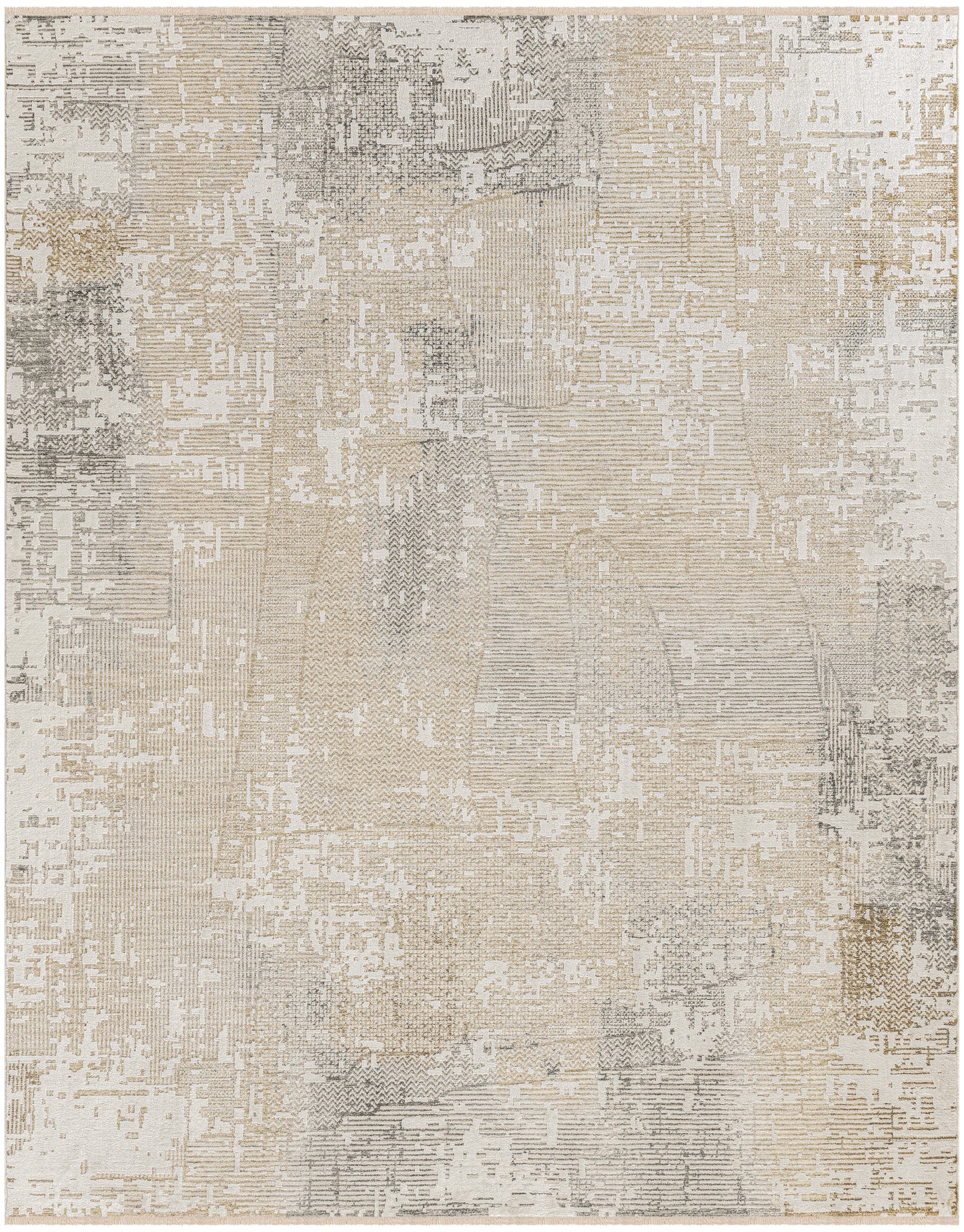 Calvin Klein CK078 Summit SUM05 Cream Ivory Contemporary Machine Woven Rug