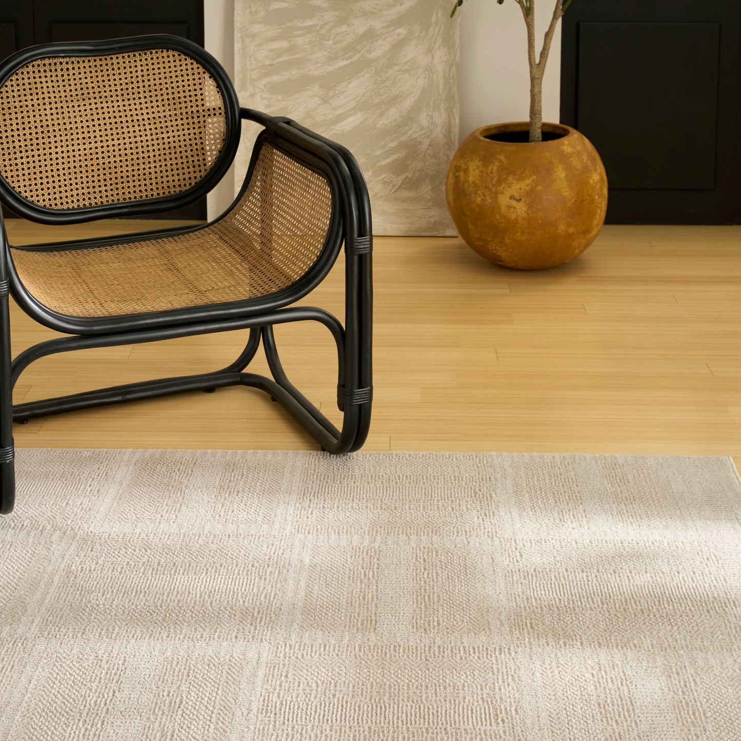 Nourison Home Nordic  Taupe  Contemporary