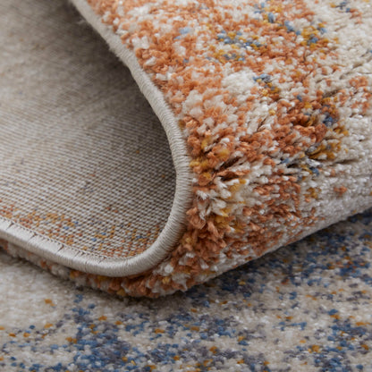 Feizy Gilmore  Blue Ivory Modern/Bohemian & Eclectic/Casual