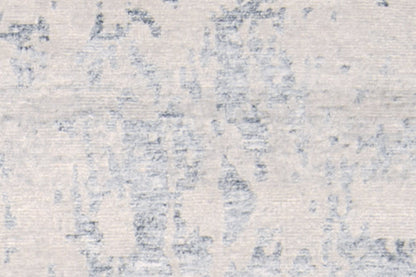 Nourison Home Silk Shadows SHA10 Sterling Transitional Knotted Rug