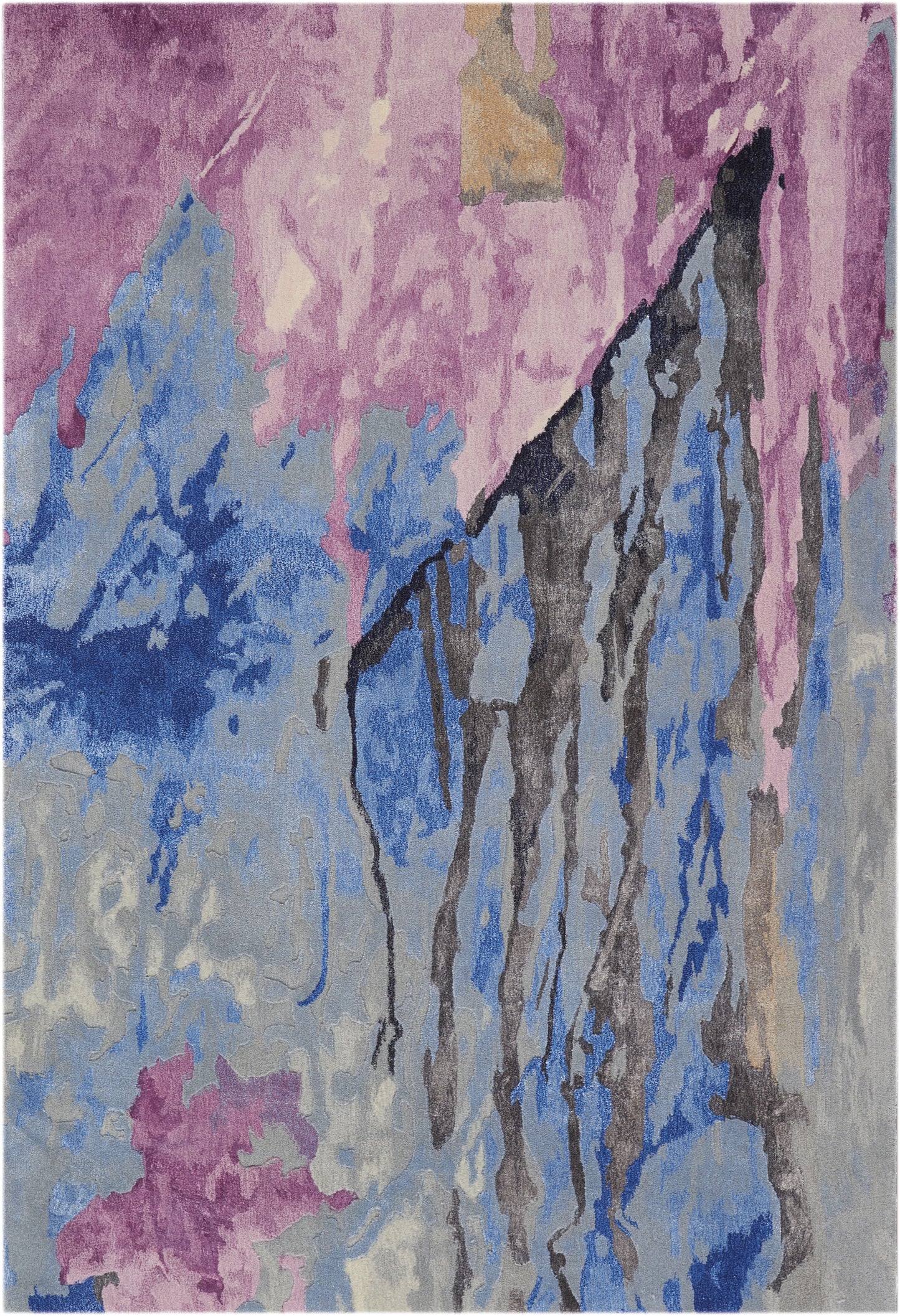 Nourison Home Prismatic PRS11 Grey Multicolor Contemporary Hand Tufted Rug