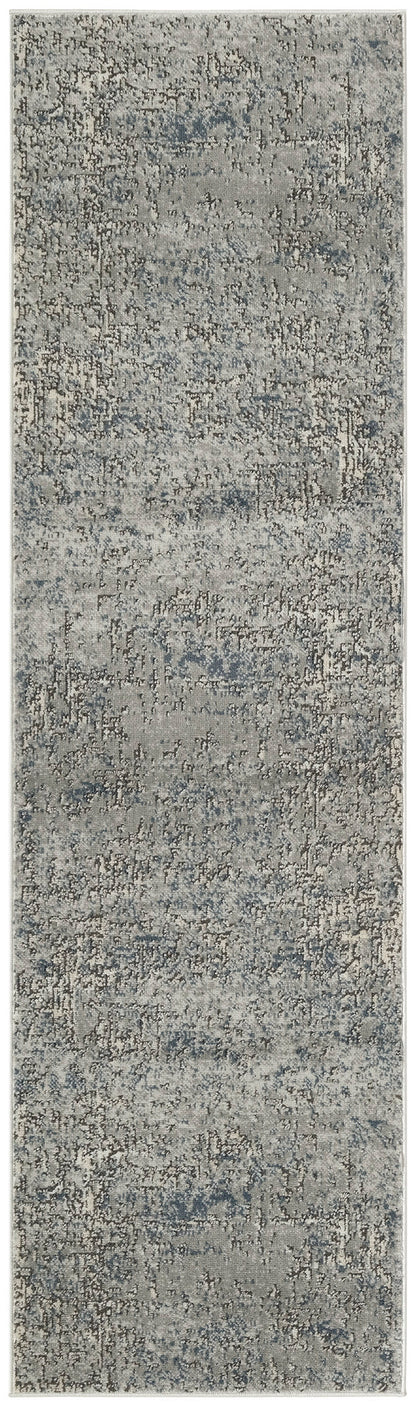 Nourison Home Quarry QUA17 Dark Grey Contemporary Power-loomed Rugs