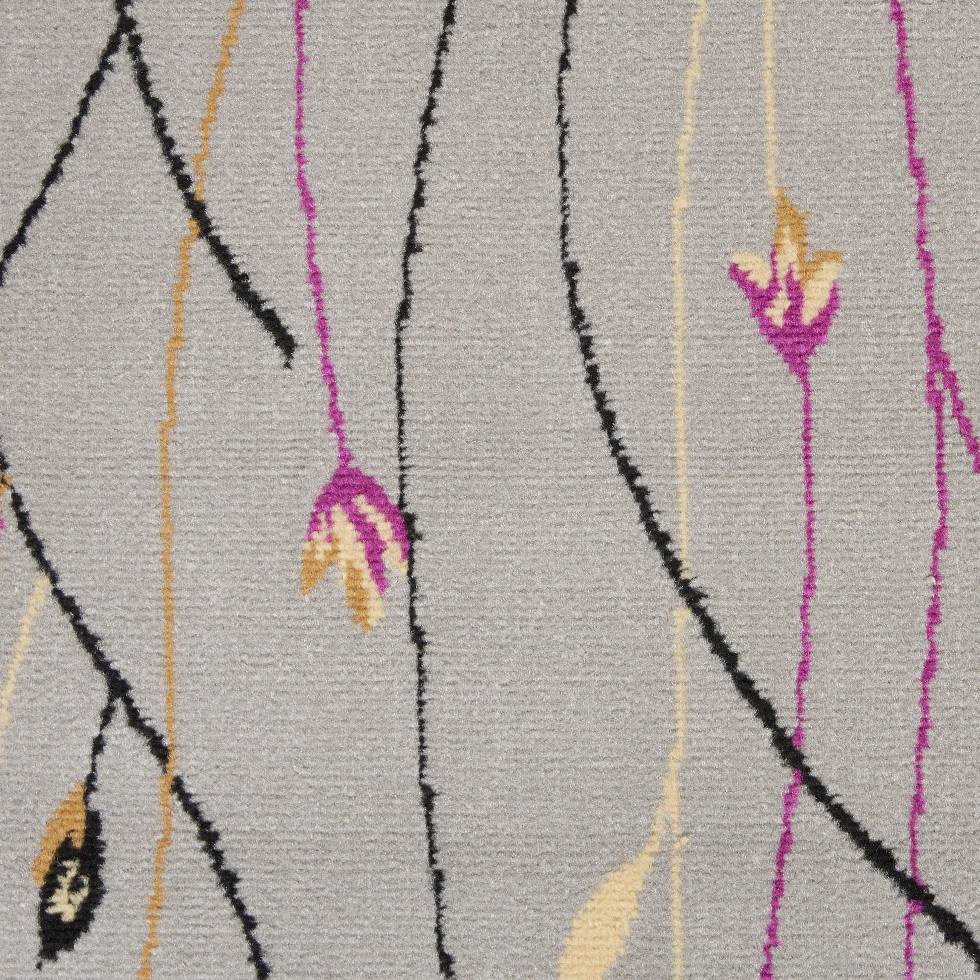 Nourison Home Grafix  Grey  Contemporary