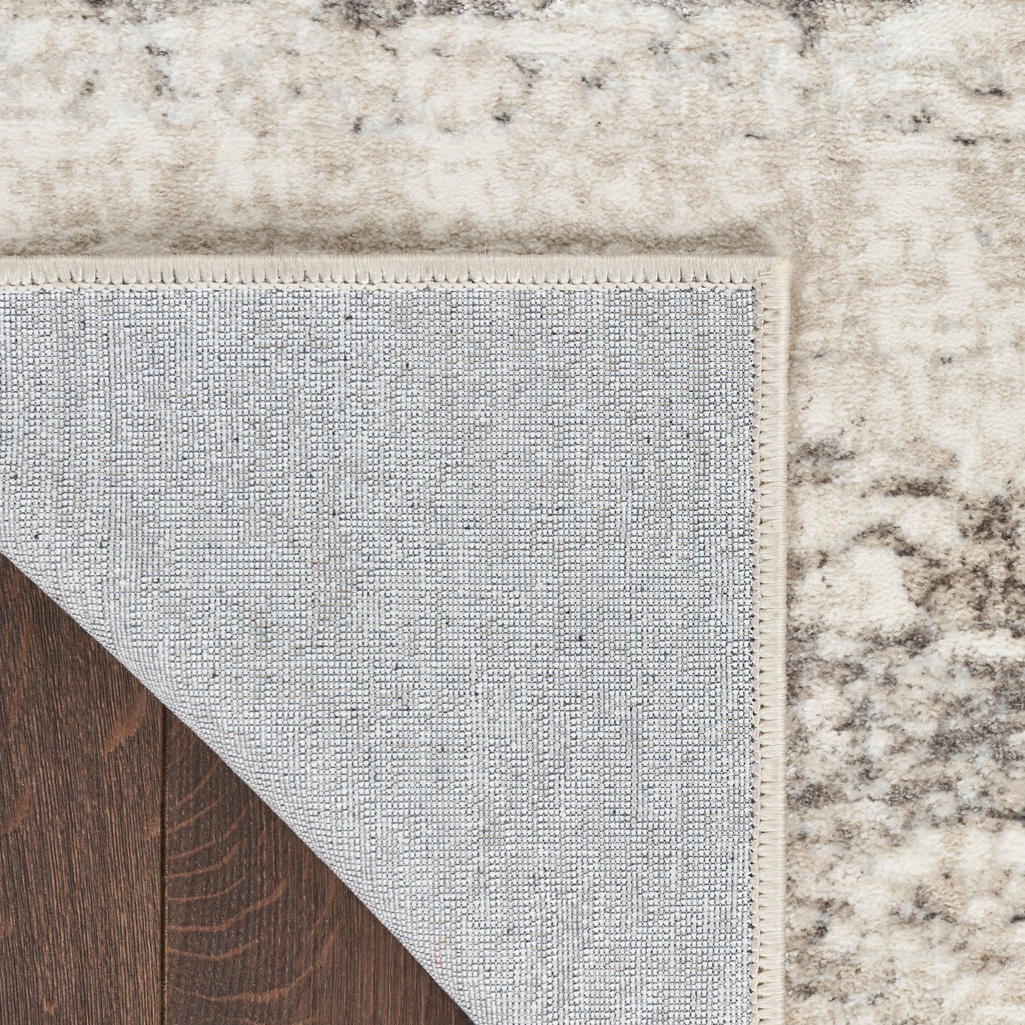 Nourison Home Glitz  Cream Grey  Contemporary