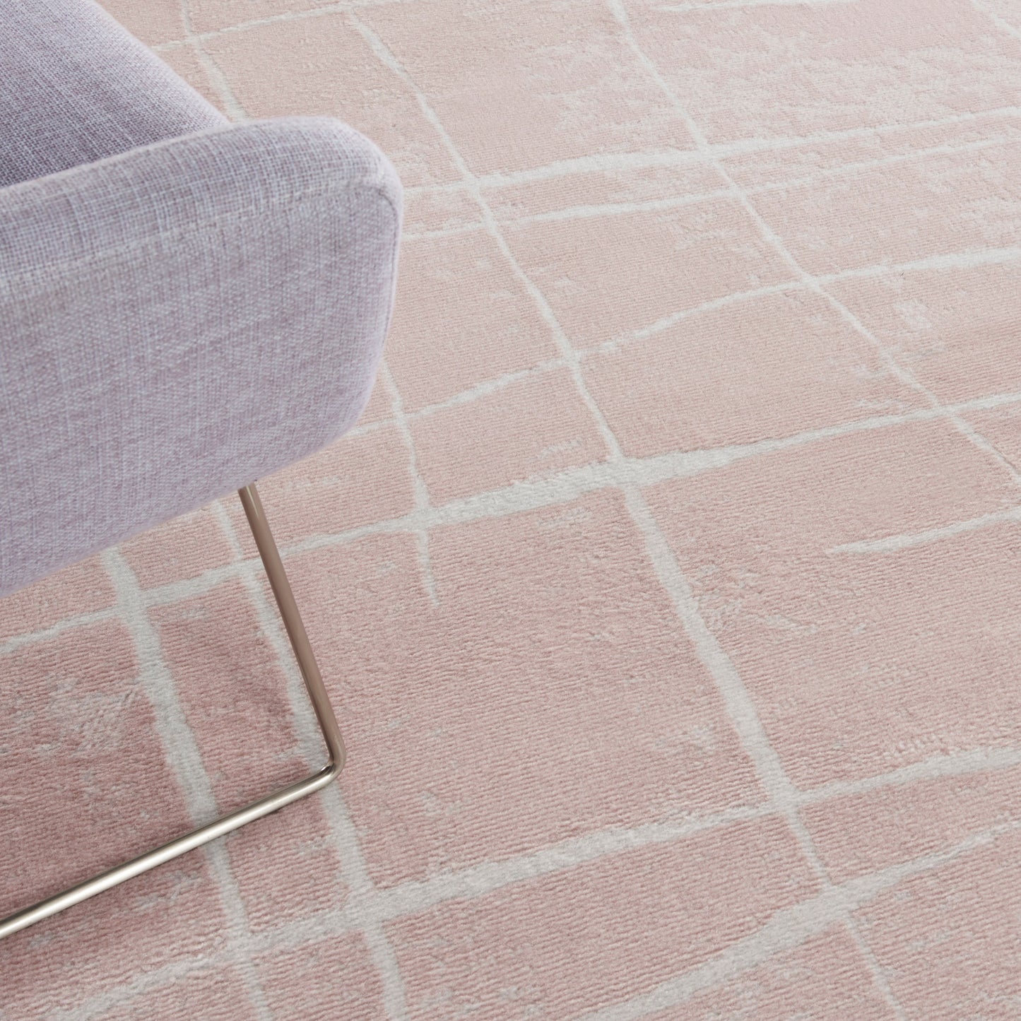 Nourison Home Whimsicle  Pink Ivory  Contemporary