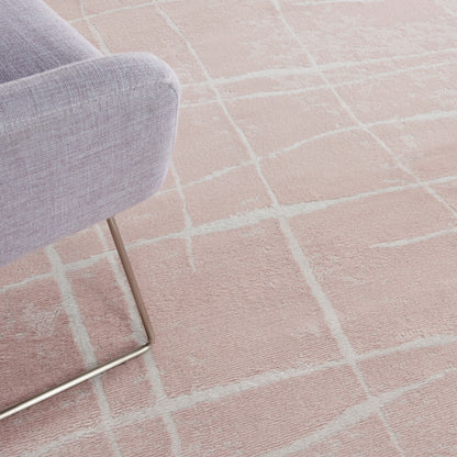 Nourison Home Whimsicle  Pink Ivory  Contemporary