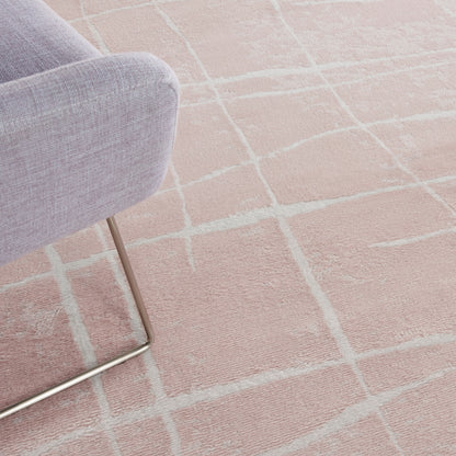 Nourison Home Whimsicle  Pink Ivory  Contemporary