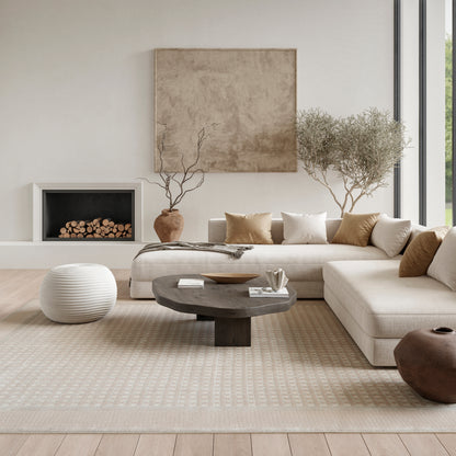 Nourison Home Nordic  Beige  Contemporary
