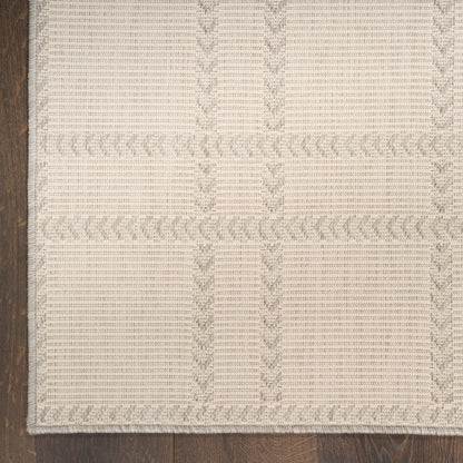 Nourison Home Horizon Indoor/Outdoor  Grey  Contemporary