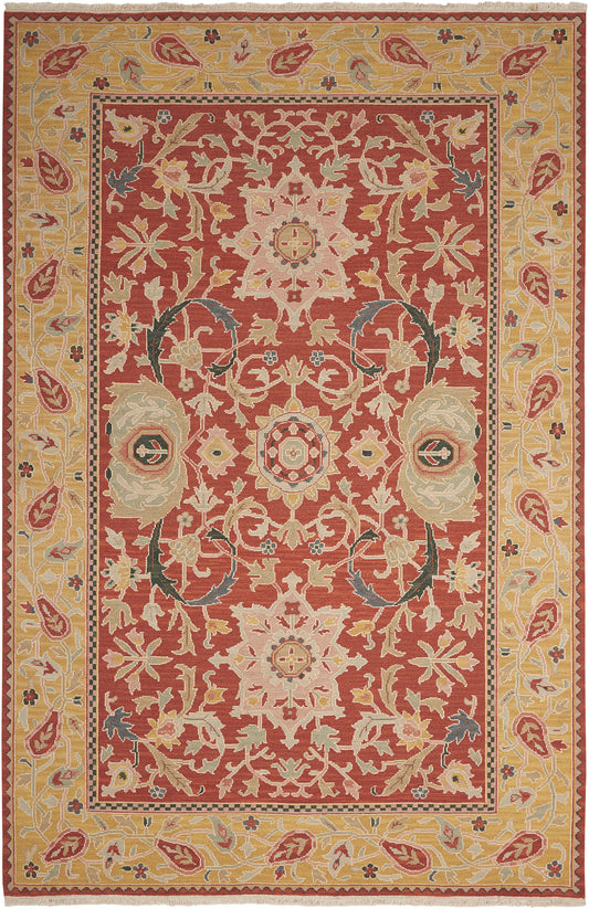 Nourison Home Nourmak SK40 Rust Traditional Woven Rug