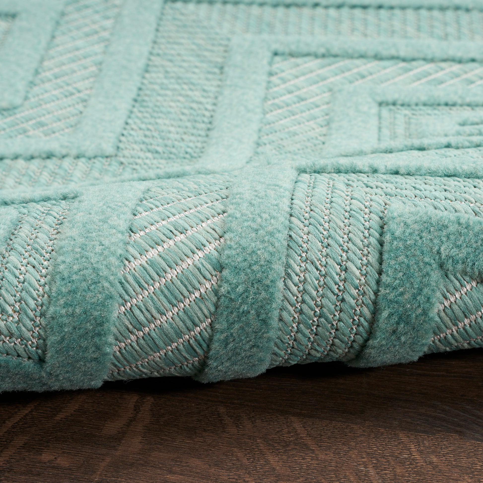 Nourison Home Versatile  Aqua Teal  Contemporary