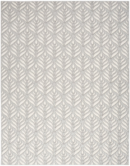 Nourison Home Aloha ALH35 Grey Contemporary Power-loomed Rugs