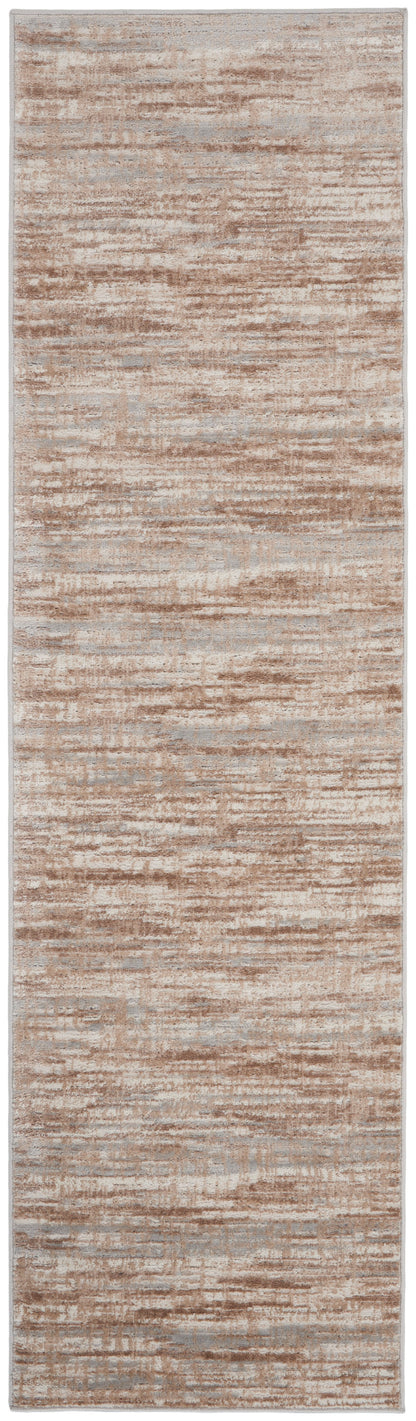Nourison Home Elation ETN01 Ivory Grey Contemporary Power-loomed Rug