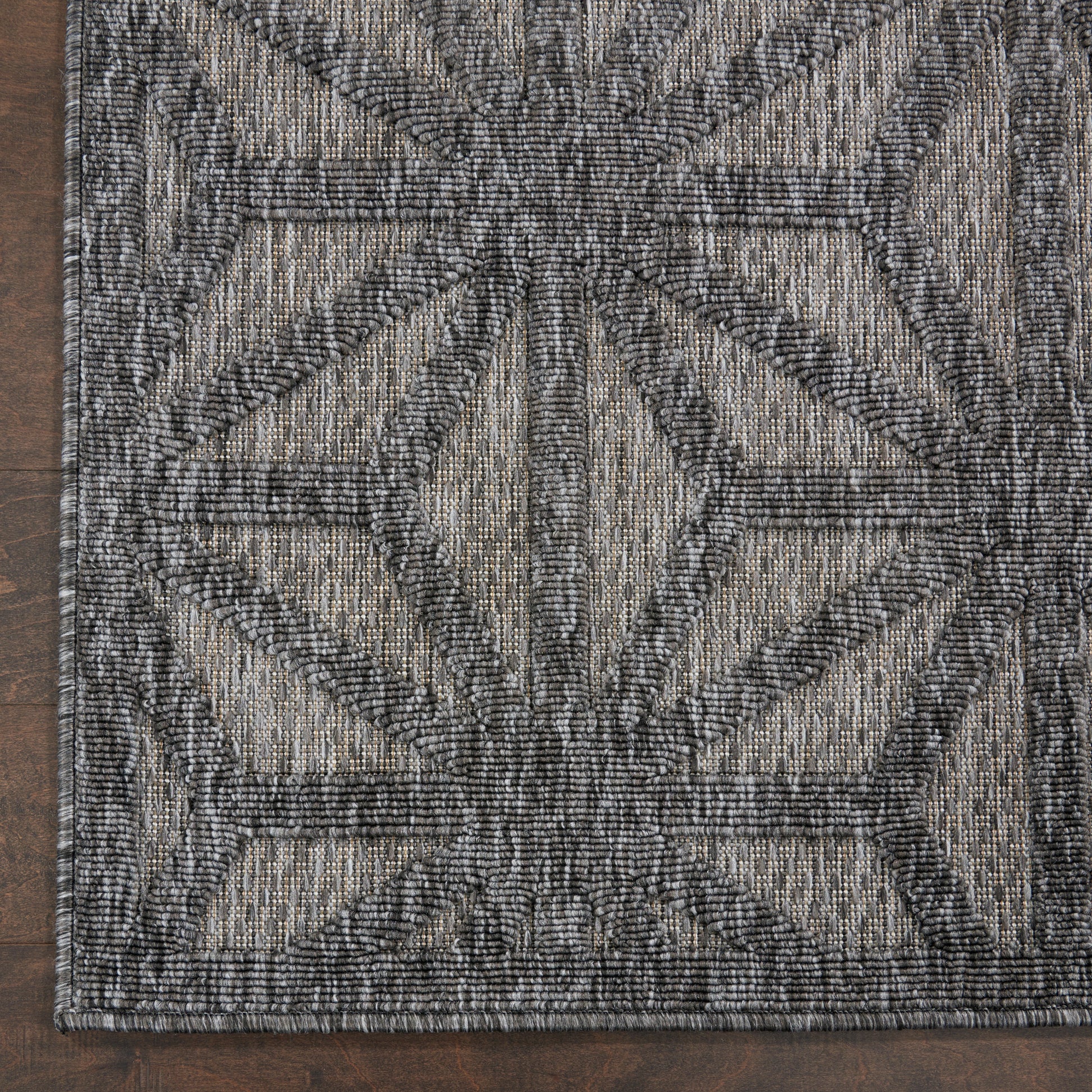 Nourison Home Cozumel  Dark Grey  Contemporary