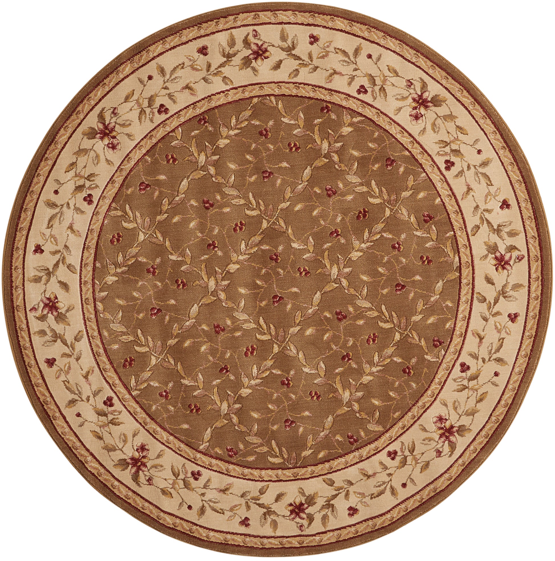 Nourison Home Ashton House  Olive  Traditional