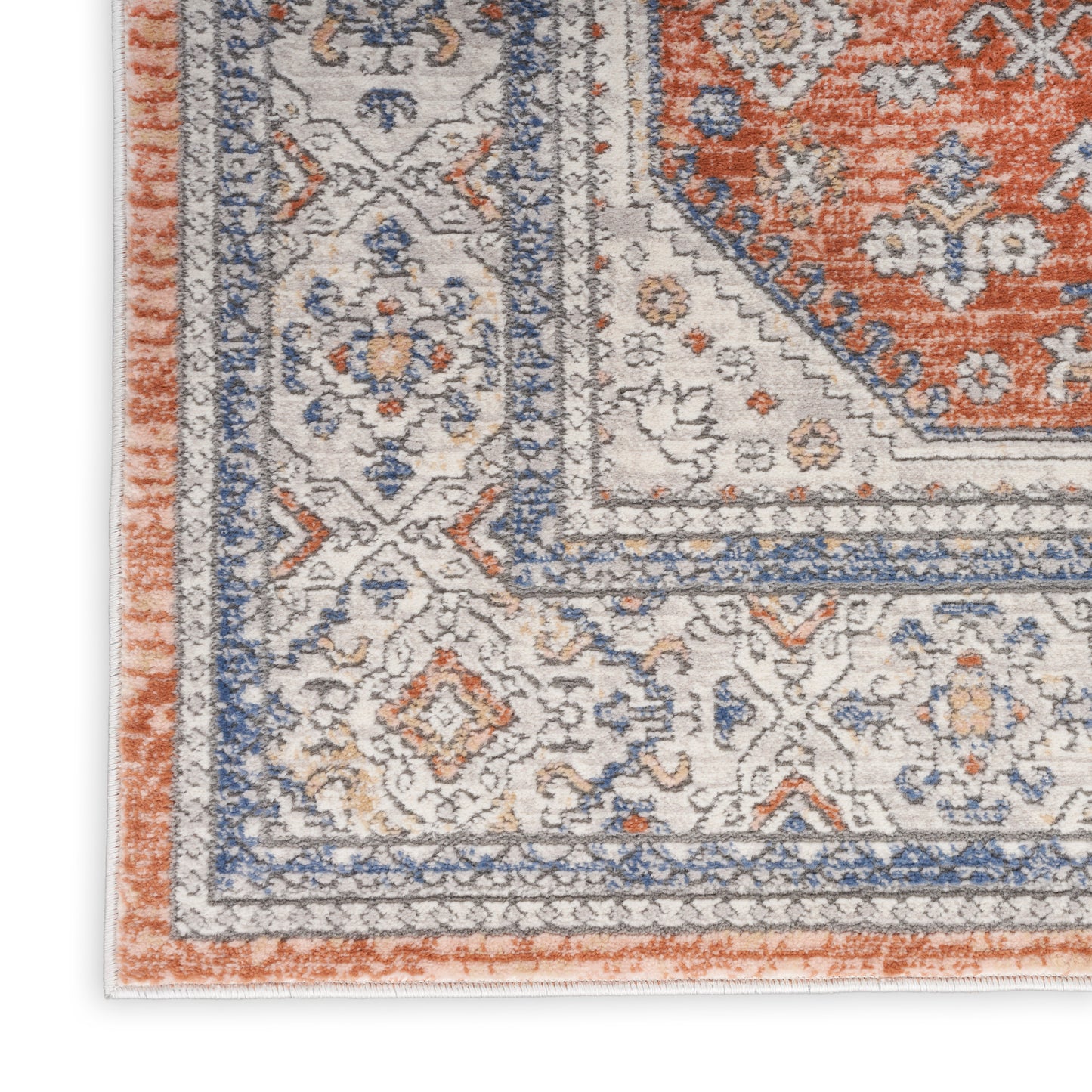 Nourison Home Series 4  Cream Multicolor  Traditional