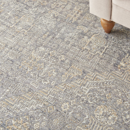Nourison Home Lustrous Weave  Grey Beige  
