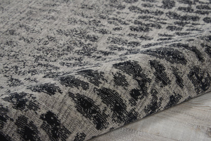Nourison Home Riviera  Grey Black  Contemporary