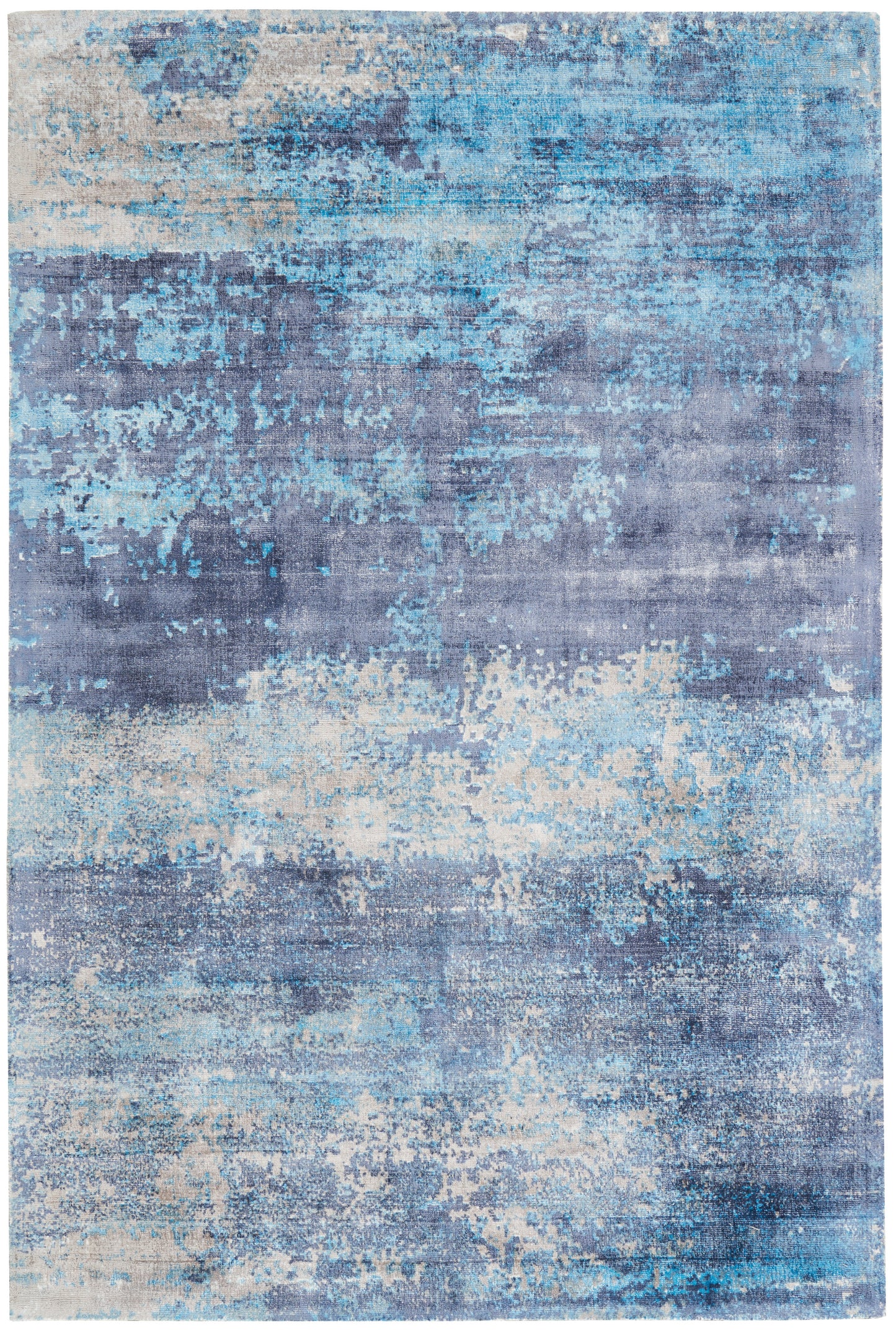 Nourison Home Safari Dreams KI374 Teal Contemporary Loomed Rug