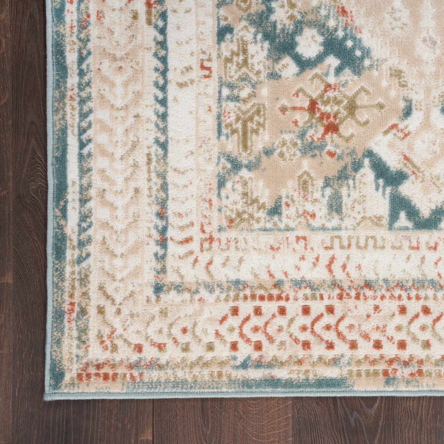 Nourison Home Thalia  Green Ivory  Transitional