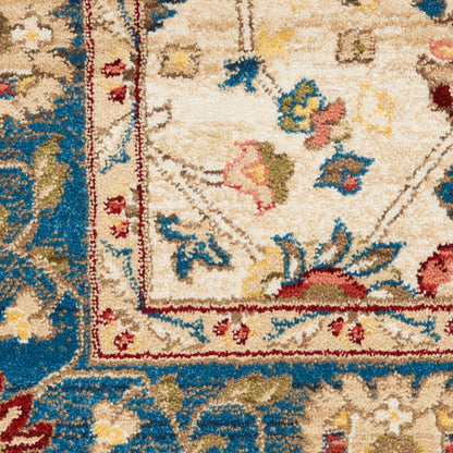 Nourison Home Karisma  Ivory Blue  Traditional