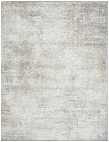 Nourison Home Dekor DEK07 Grey Contemporary Machine Woven Rug