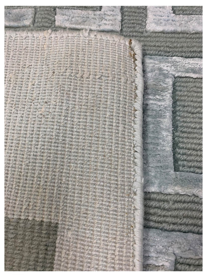 Artisan Franka Mint Transitional Knotted Rug - Rugs - Artisan - Atlanta Designer Rugs