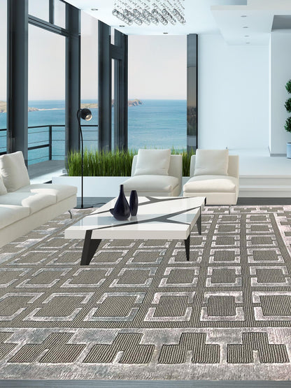 Artisan Franka Mint Transitional Knotted Rug - Rugs - Artisan - Atlanta Designer Rugs