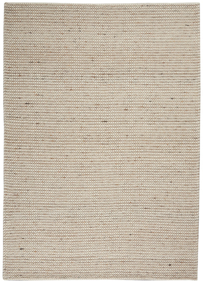 Calvin Klein Textured Dots CK80 Natural Contemporary Woven Rug