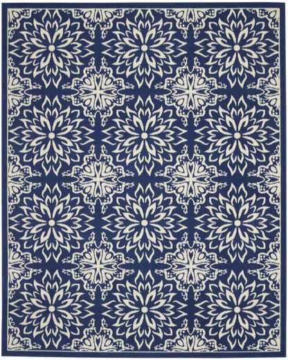 Nourison Home Jubilant  Navy Ivory  Transitional