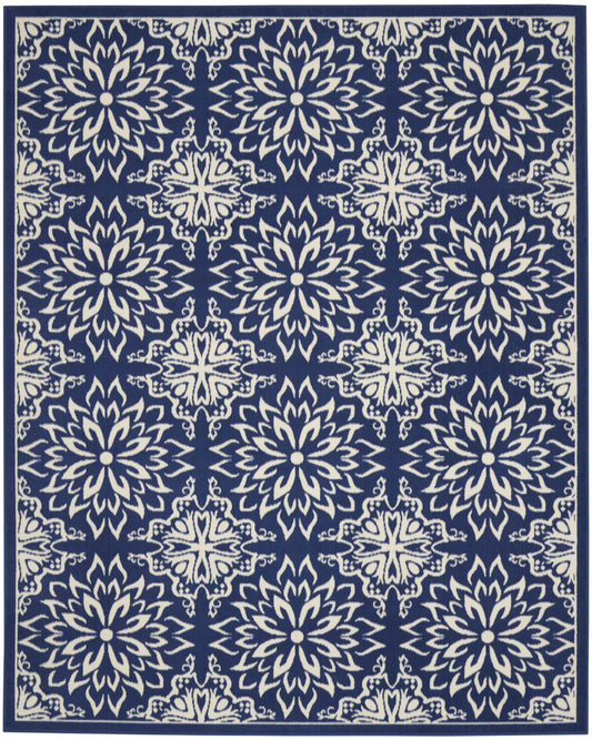 Nourison Home Jubilant  Navy Ivory  Transitional