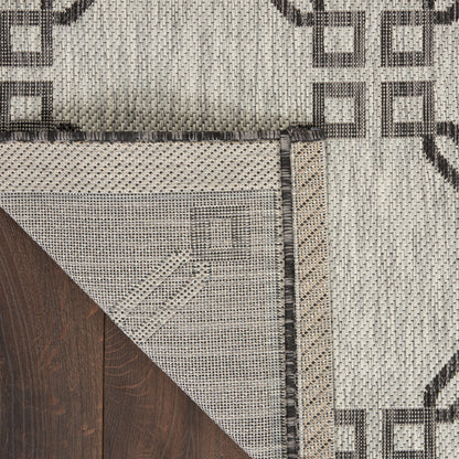 Nourison Home Country Side  Ivory Charcoal  Transitional
