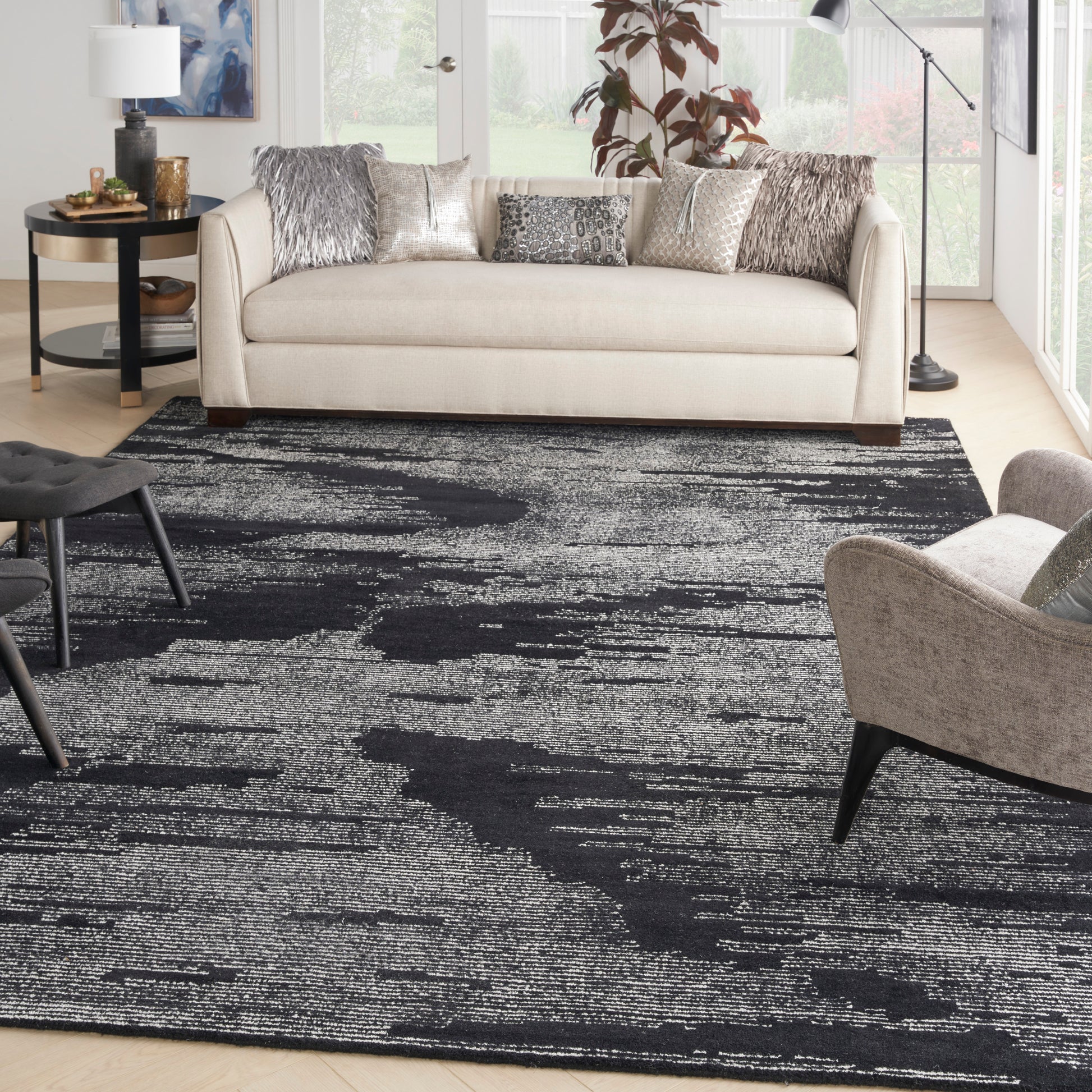 Michael Amini Ma30 Star  Black Ivory  Contemporary