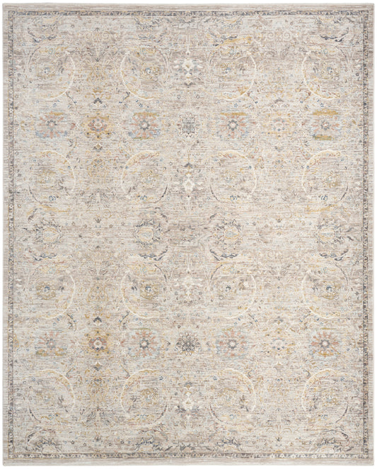 Nourison Home Antique Fusion  Light Grey  Traditional