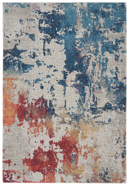 Nourison Home Ankara Global  Multicolor  Contemporary