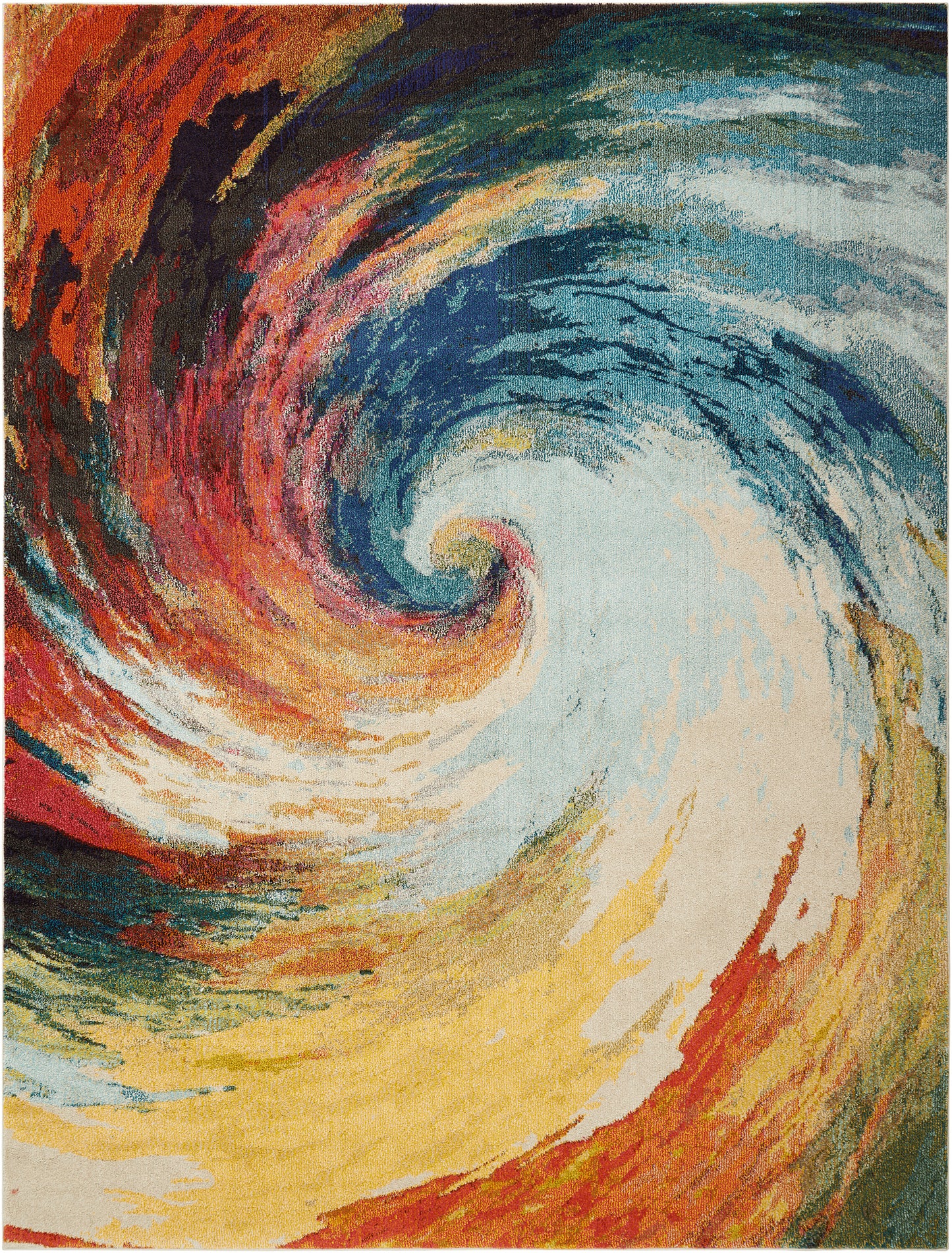 Nourison Home Celestial CES07 Wave Contemporary Power-loomed Rugs