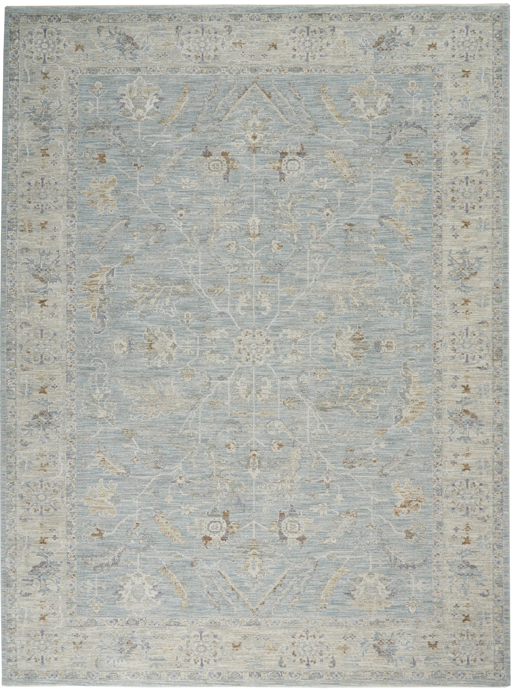 Nourison Home Infinite  Blue  Traditional