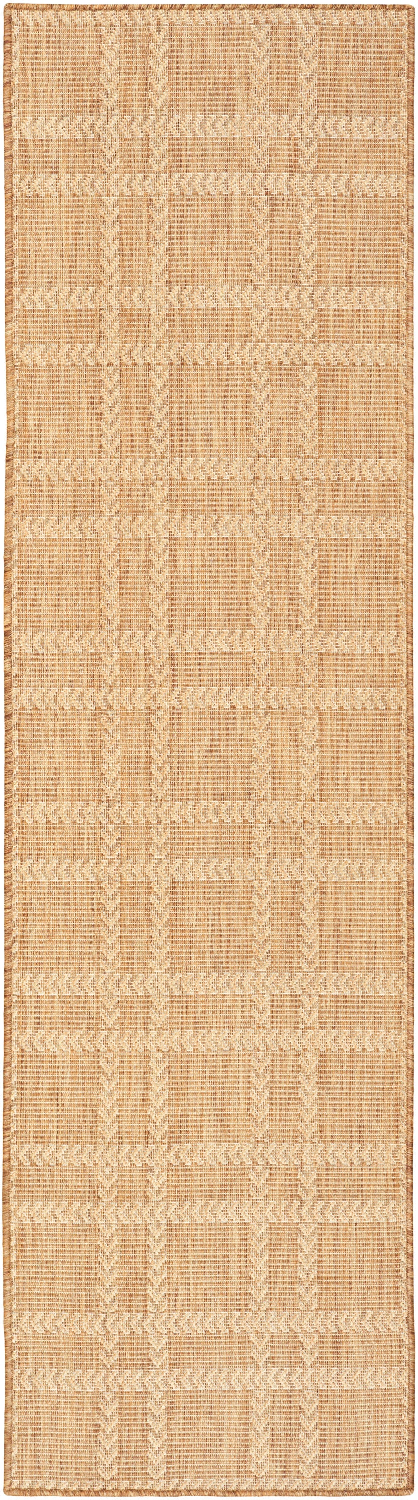 Nourison Home Horizon Indoor/Outdoor HOZ04 Natural Contemporary Power-loomed Rug