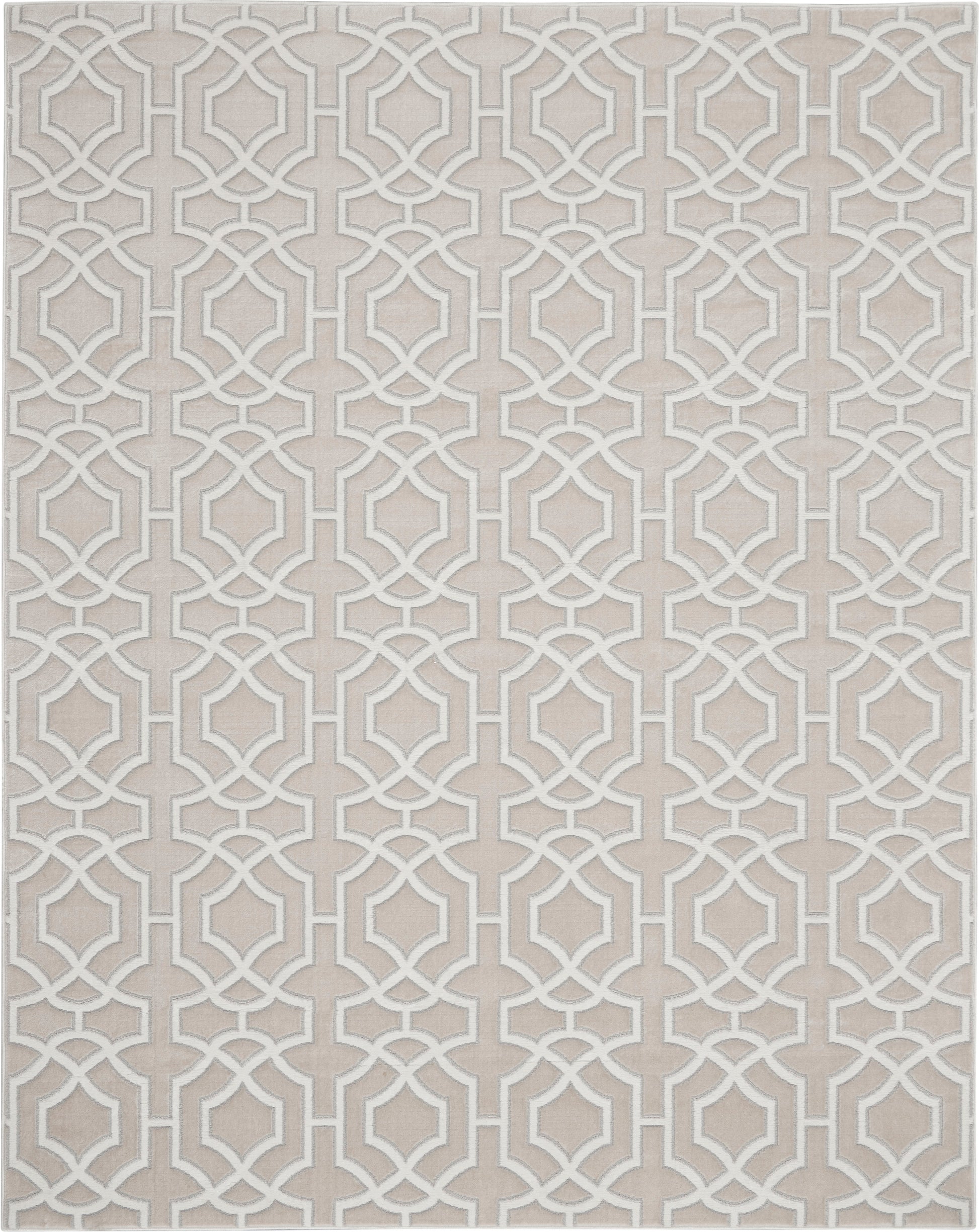 Inspire Me! Home Décor Joli  Beige White  Contemporary