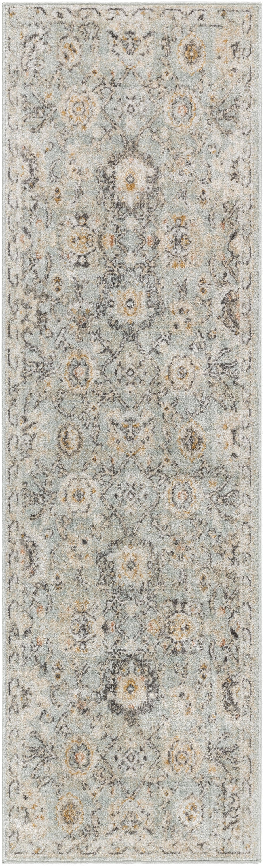 Nourison Home Oushak Home OUS01 Mint Traditional Loom-woven Rug